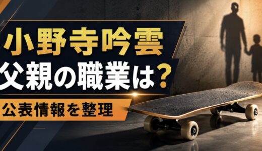 小野寺吟雲の父親の職業は？公表情報と噂を整理